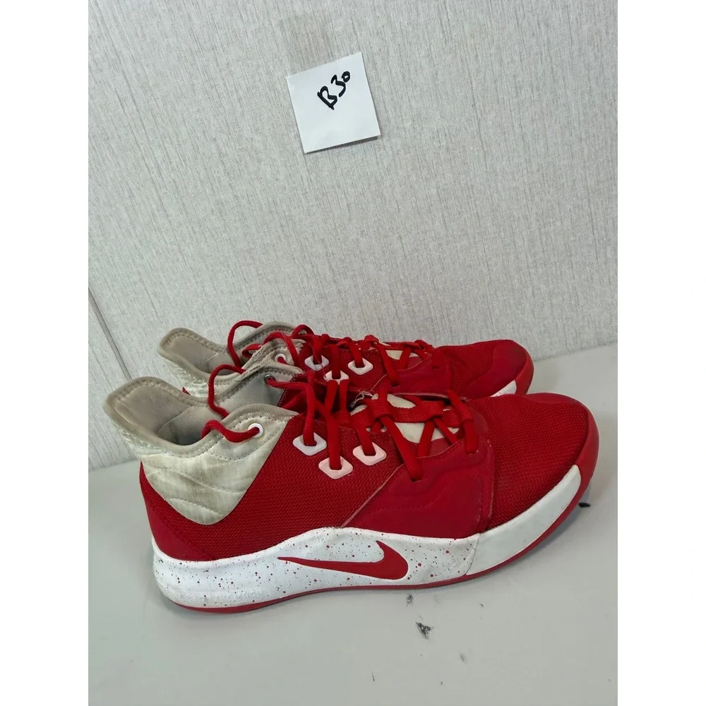 Nike Red Paul George‎ Basketball CN9512-601 Athletic Sneaker Shoes Size men sz 9